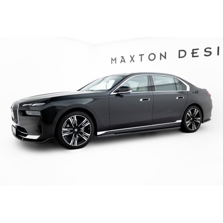 Kit carrosserie Maxton Design BMW Série 7 G70 V.1 (2022-2026) : lame avant, bas de caisse, lame arrière, becquet