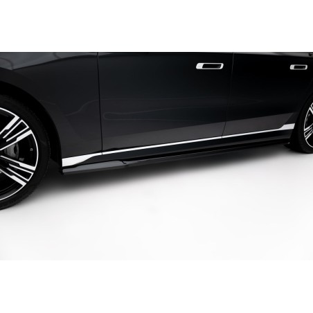Kit carrosserie Maxton Design BMW Série 7 G70 V.1 (2022-2026) : lame avant, bas de caisse, lame arrière, becquet