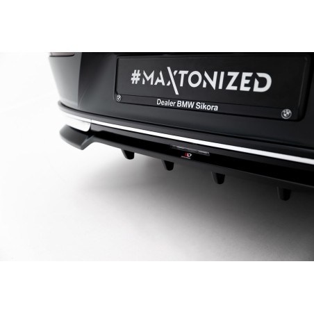 Kit carrosserie Maxton Design BMW Série 7 G70 V.1 (2022-2026) : lame avant, bas de caisse, lame arrière, becquet