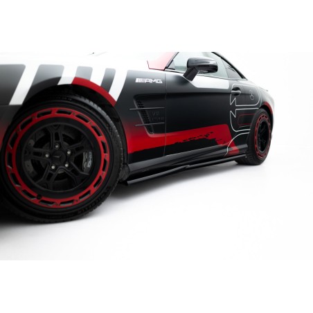 Kit carrosserie Maxton Design Mercedes-Benz SL 63 AMG R231 (2012-2016) : lame avant, bas de caisse, lame arrière, becquet