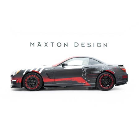 Kit carrosserie Maxton Design Mercedes-Benz SL 63 AMG R231 (2012-2016) : lame avant, bas de caisse, lame arrière, becquet