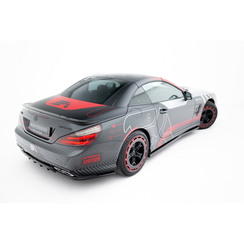 Kit carrosserie Maxton Design Mercedes-Benz SL 63 AMG R231 (2012-2016) : lame avant, bas de caisse, lame arrière, becquet