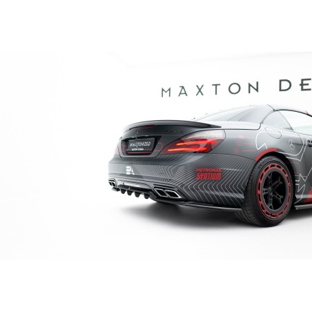 Kit carrosserie Maxton Design Mercedes-Benz SL 63 AMG R231 (2012-2016) : lame avant, bas de caisse, lame arrière, becquet