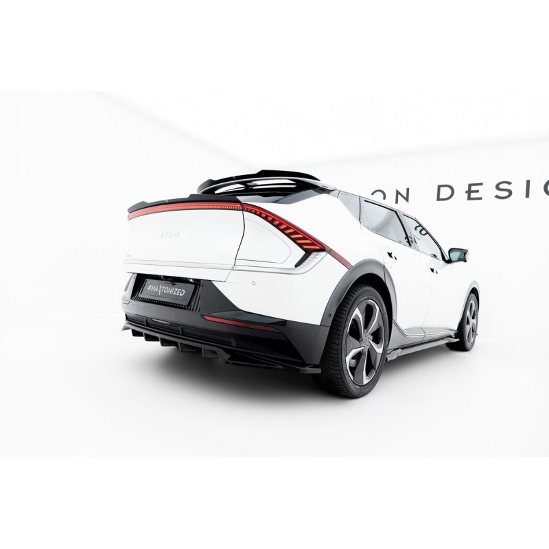 Kit carrosserie Maxton Design Kia EV6 Mk1 (2021+) : lame avant, bas de caisse, lame arrière, becquet