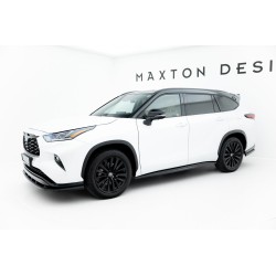 Kit carrosserie Maxton Design Toyota Highlander Mk4 V.2 (2019+) : lame avant, bas de caisse, lame arrière, becquet