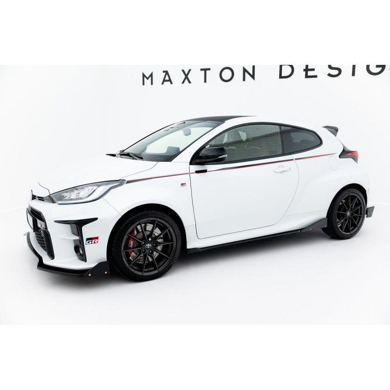 Kit carrosserie Maxton Design Toyota GR Yaris Mk4 (2020-2024) : lame avant, bas de caisse, lame arrière, lames arrière, becquet