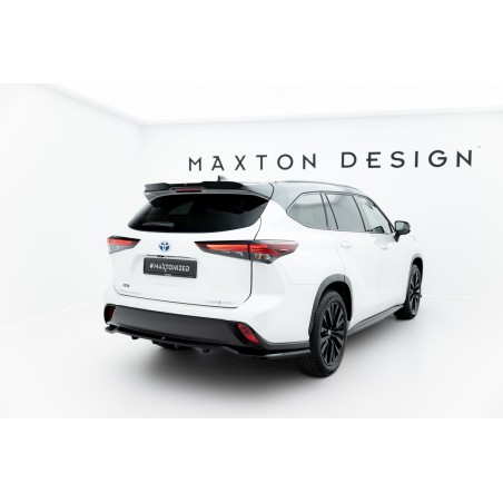 Kit carrosserie Maxton Design Toyota Highlander Mk4 V.2 (2019+) : lame avant, bas de caisse, lame arrière, becquet