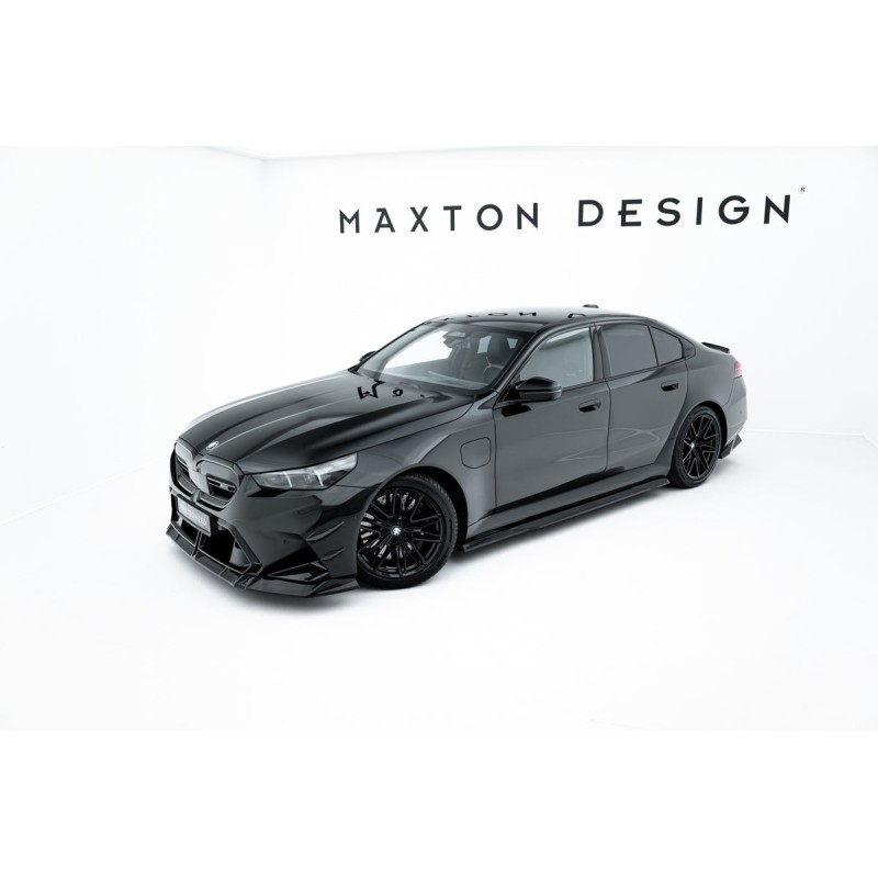 Kit carrosserie Maxton Design BMW M5 Berline G90 (2024+) : lame avant, bas de caisse, lame arrière, becquet