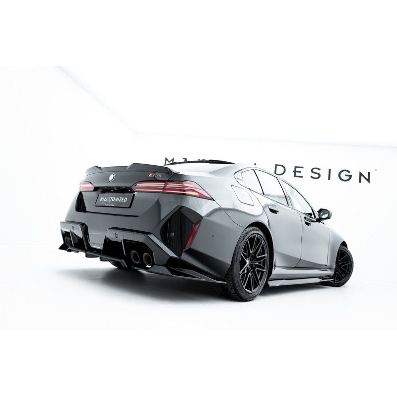 Kit carrosserie Maxton Design BMW M5 Berline G90 (2024+) : lame avant, bas de caisse, lame arrière, becquet