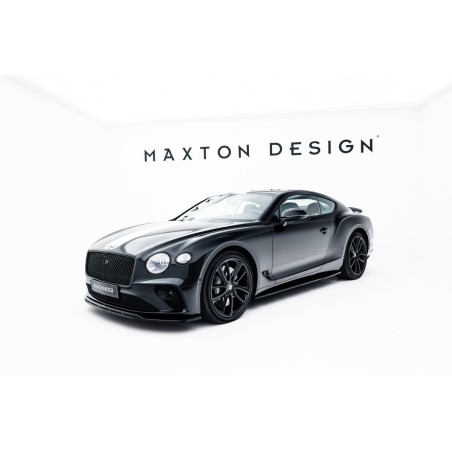 Kit carrosserie Maxton Design Bentley Continental GT Coupé Mk3 (2018-2024) : lame avant, bas de caisse, lame arrière, becquet