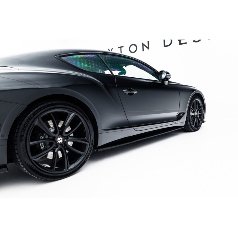 Kit carrosserie Maxton Design Bentley Continental GT Coupé Mk3 (2018-2024) : lame avant, bas de caisse, lame arrière, becquet
