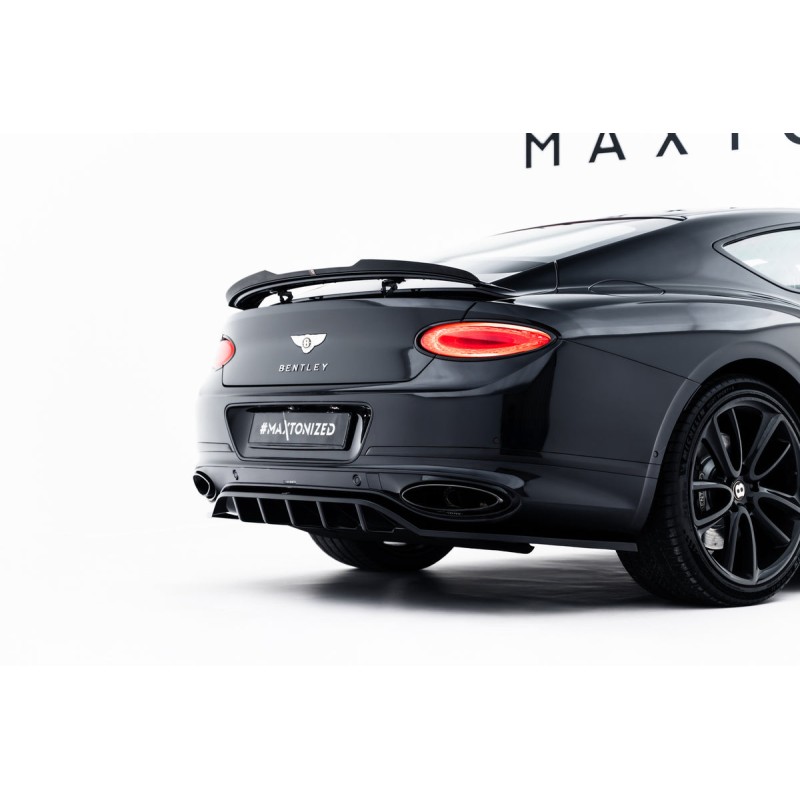 Kit carrosserie Maxton Design Bentley Continental GT Coupé Mk3 (2018-2024) : lame avant, bas de caisse, lame arrière, becquet