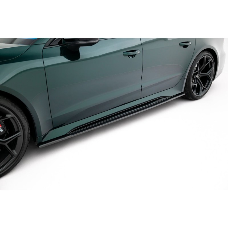 Kit carrosserie carbone Maxton Design Audi RS7 C8 (2019-2023) : lame avant, bas de caisse, diffuseur arrière, lames arrière