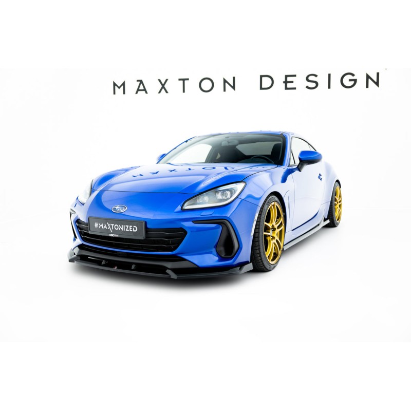 Kit carrosserie Maxton Design Subaru BRZ Mk2 V.1 (2021+) : lame avant, bas de caisse, lame arrière, becquet