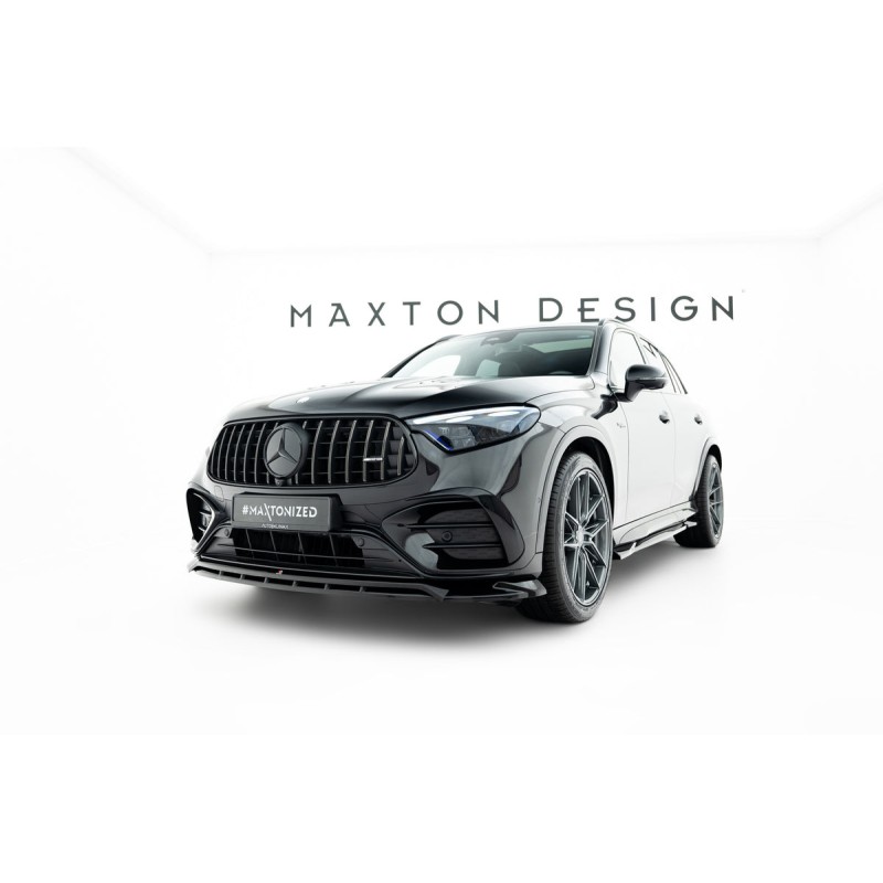 Kit carrosserie Maxton Design Mercedes-AMG GLC 43 X254 (2022+) : lame avant, bas de caisse, lame arrière, becquet