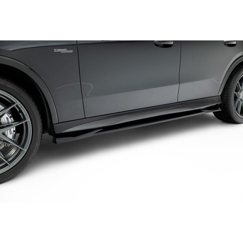 Kit carrosserie Maxton Design Mercedes-AMG GLC 43 X254 (2022+) : lame avant, bas de caisse, lame arrière, becquet