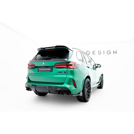 Kit carrosserie carbone Maxton Design BMW X5 M F95 restylée (2023+) : lame avant, bas de caisse, lames arrière, becquet