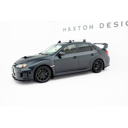 Kit carrosserie Maxton Design Subaru Impreza WRX STI Mk3 restylée (2011-2014) : lame avant, bas de caisse, lame arrière, becquet