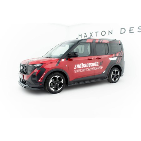 Kit carrosserie Maxton Design Ford Tourneo Courier Mk2 (2023+) : lame avant, bas de caisse, lame arrière, becquet