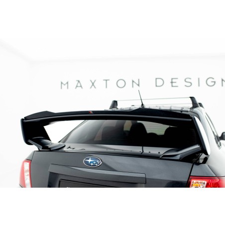 Kit carrosserie Maxton Design Subaru Impreza WRX STI Mk3 restylée (2011-2014) : lame avant, bas de caisse, lame arrière, becquet