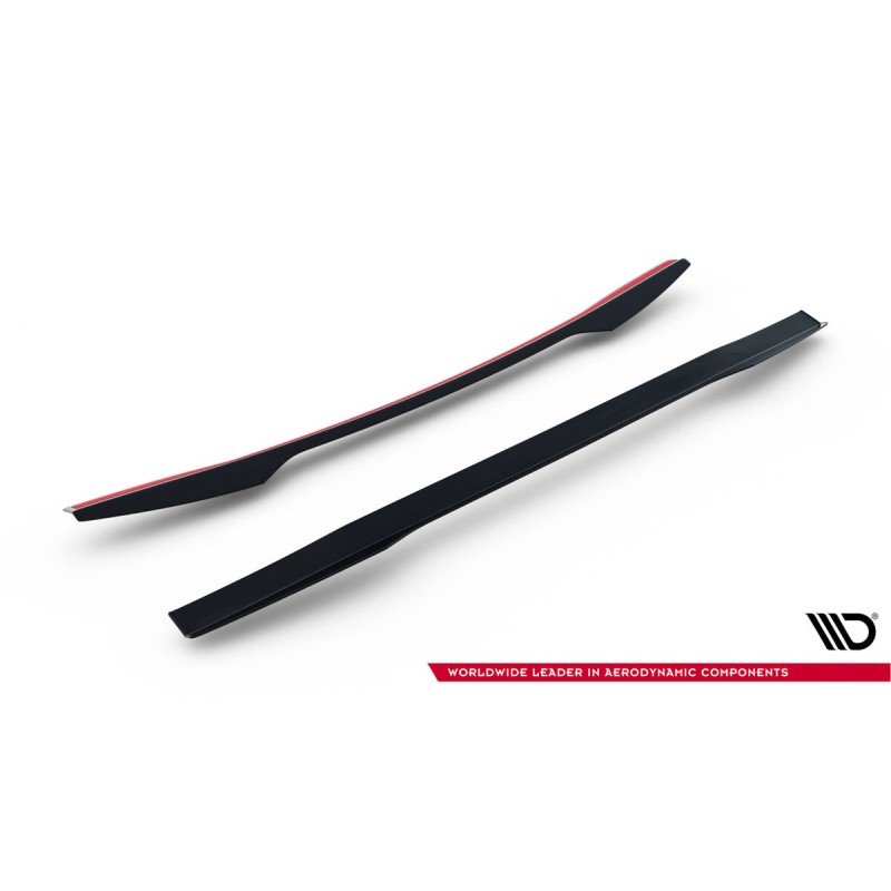 Kit carrosserie Maxton Design Subaru Impreza WRX STI Mk3 restylée (2011-2014) : lame avant, bas de caisse, lame arrière, becquet