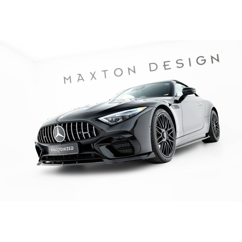 Kit carrosserie Maxton Design Mercedes-AMG SL 63 R232 (2022+) : lame avant, bas de caisse, lame arrière, becquet