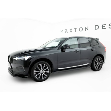 Kit carrosserie Maxton Design Volvo XC60 Mk2 (2017-2021) : lame avant, bas de caisse, lame arrière, becquet