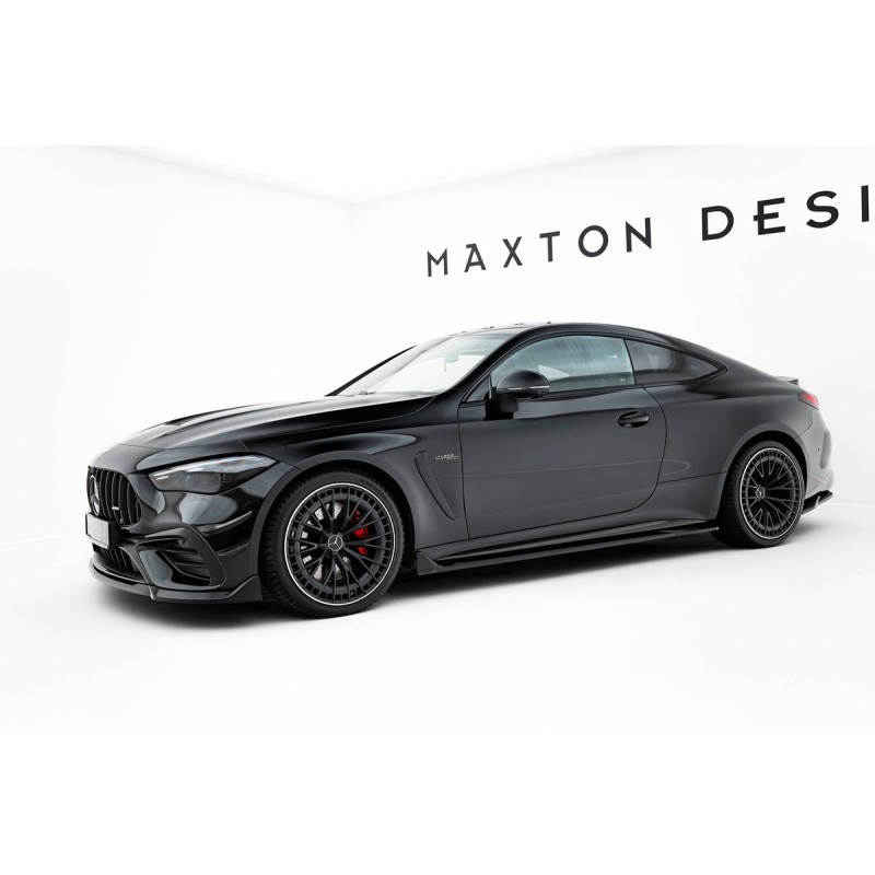 Kit carrosserie Maxton Design Mercedes-AMG CLE 53 C236 (2023+) : lame avant, bas de caisse, lame arrière, becquet