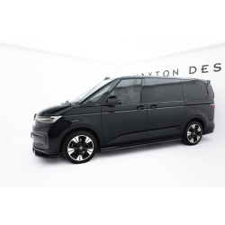 Kit carrosserie Maxton Design Volkswagen Multivan long T7 (2021+) : lame avant, bas de caisse, lame arrière, becquet