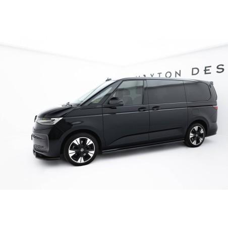Kit carrosserie Maxton Design Volkswagen Multivan long T7 (2021+) : lame avant, bas de caisse, lame arrière, becquet