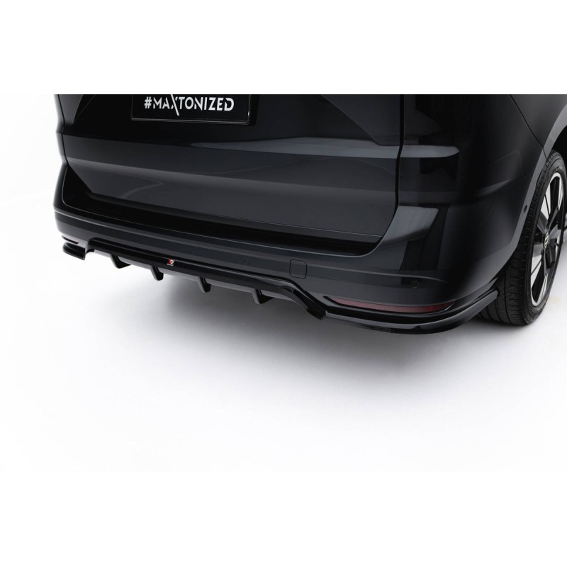 Kit carrosserie Maxton Design Volkswagen Multivan long T7 (2021+) : lame avant, bas de caisse, lame arrière, becquet