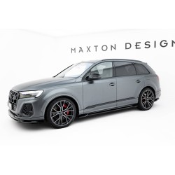 Kit carrosserie Maxton Design Audi Q7 S-Line Mk2 restylée 2 (2023+) : lame avant, bas de caisse, lame arrière, becquet