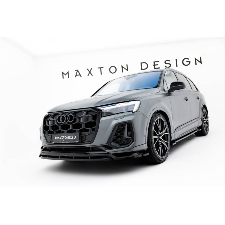 Kit carrosserie Maxton Design Audi Q7 S-Line Mk2 restylée 2 (2023+) : lame avant, bas de caisse, lame arrière, becquet