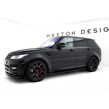 Kit carrosserie Maxton Design Land Rover Range Rover Sport Mk2 (2013-2018) : lame avant, bas de caisse, lame arrière, becquet