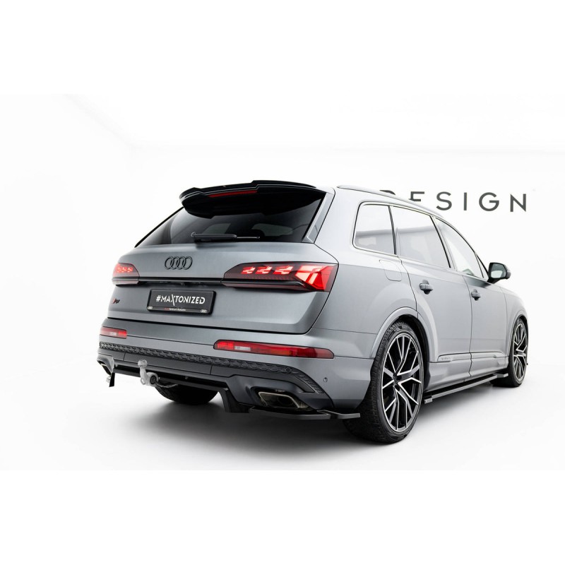 Kit carrosserie Maxton Design Audi Q7 S-Line Mk2 restylée 2 (2023+) : lame avant, bas de caisse, lame arrière, becquet