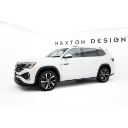 Kit carrosserie Maxton Design Volkswagen Atlas R-Line Mk1 restylée 2 (2023+) : lame avant, bas de caisse, lame arrière, becquet