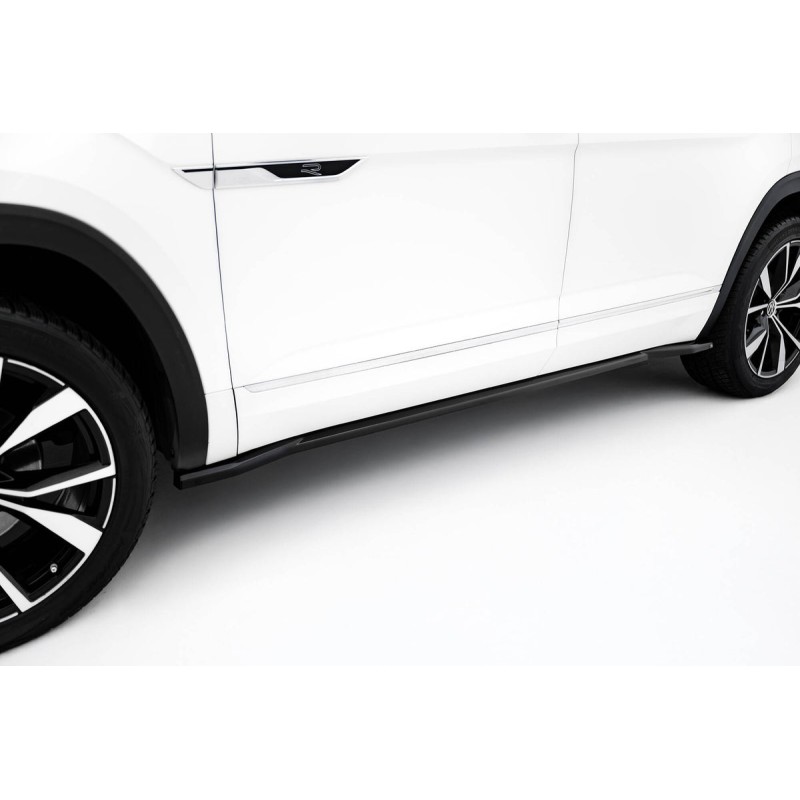 Kit carrosserie Maxton Design Volkswagen Atlas R-Line Mk1 restylée 2 (2023+) : lame avant, bas de caisse, lame arrière, becquet