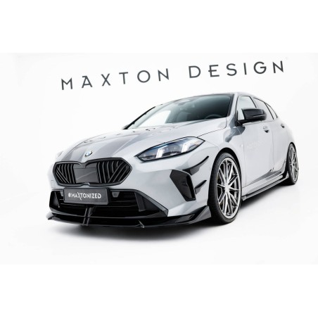 Kit carrosserie Maxton Design BMW M135i F70 V.2 (2024+) : lame avant, bas de caisse, diffuseur arrière, lames arrière, becquet