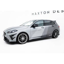 Kit carrosserie Maxton Design BMW M135i F70 V.1 (2024+) : lame avant, bas de caisse, diffuseur arrière, lames arrière, becquet