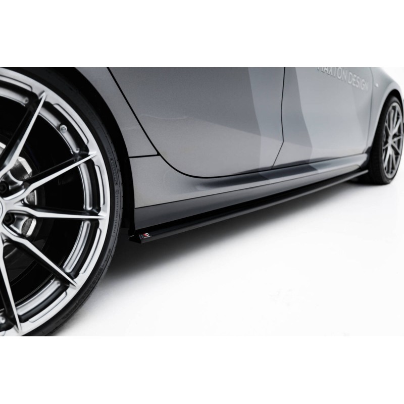 Kit carrosserie Maxton Design BMW M135i F70 V.1 (2024+) : lame avant, bas de caisse, diffuseur arrière, lames arrière, becquet
