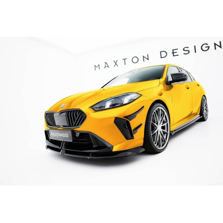 Kit carrosserie Maxton Design BMW Série 1 M-Pack F70 V.3 (2024+) : lame avant, bas de caisse, lame arrière, becquet
