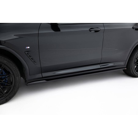 Kit carrosserie Maxton Design BMW X4 M-Pack G02 restylée (2021+) : lame avant, bas de caisse, lame arrière, becquet