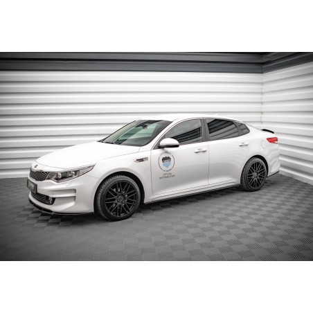 Kit carrosserie Maxton Design Kia Optima Mk4 (2015-2018) : lame avant, bas de caisse, lames arrière, becquet