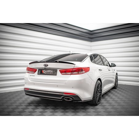 Kit carrosserie Maxton Design Kia Optima Mk4 (2015-2018) : lame avant, bas de caisse, lames arrière, becquet