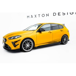 Kit carrosserie Maxton Design BMW Série 1 M-Pack F70 V.2 (2024+) : lame avant, bas de caisse, lame arrière, becquet
