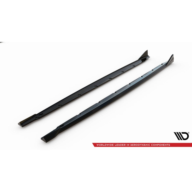 Kit carrosserie Maxton Design BMW Série 1 M-Pack F70 V.2 (2024+) : lame avant, bas de caisse, lame arrière, becquet