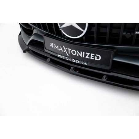 Kit carrosserie Maxton Design Mercedes-AMG GT C C190 restylée (2017-2023) : lame avant, bas de caisse, lame arrière