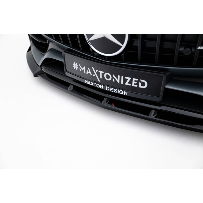 Kit carrosserie Maxton Design Mercedes-AMG GT C C190 restylée (2017-2023) : lame avant, bas de caisse, lame arrière