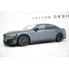 Kit carrosserie Maxton Design Audi S8 D5 restylée (2021+) : lame avant, bas de caisse, lames arrière, becquet