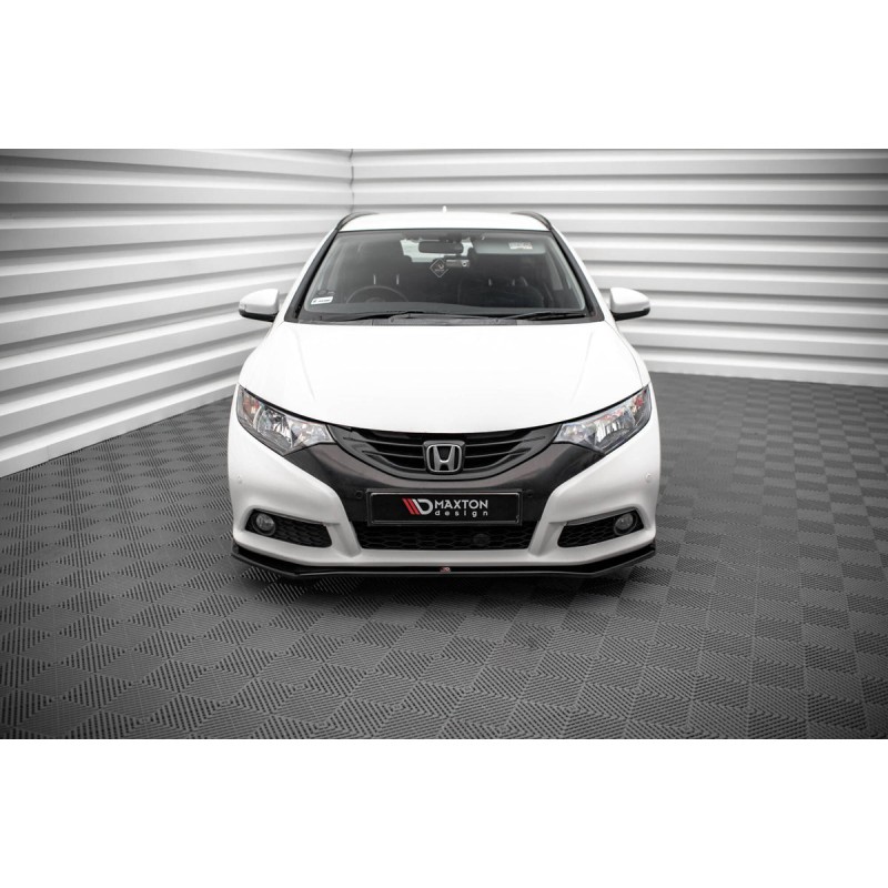 Kit carrosserie Maxton Design Honda Civic Tourer Mk9 (2011-2014) : lame avant, bas de caisse, lame arrière, becquet